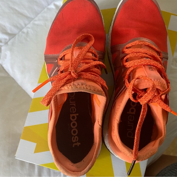 Adidas Pure Boost Xpose Orange Sneaker - Picture 5 of 7